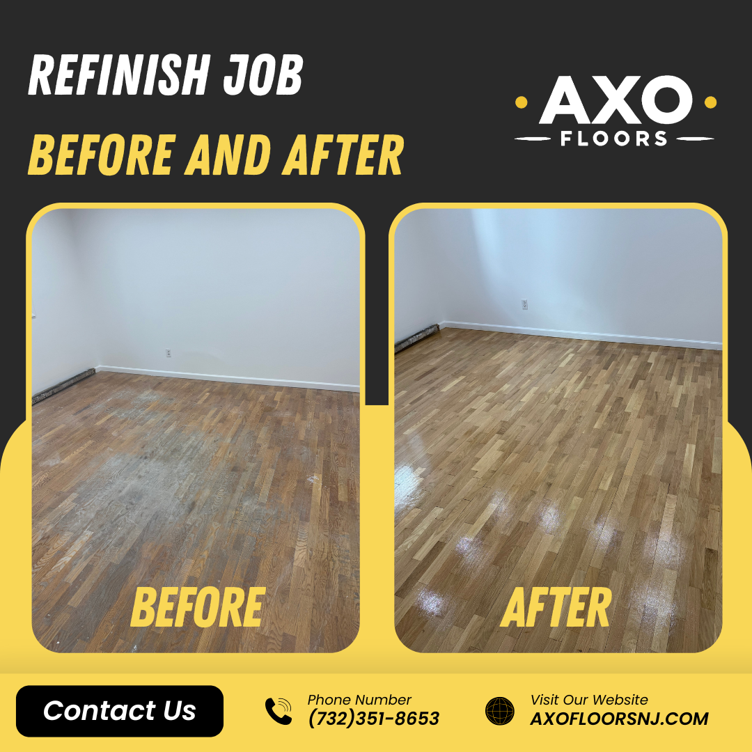 Hardwood floor restoration — AXO Floors craftsmanship
