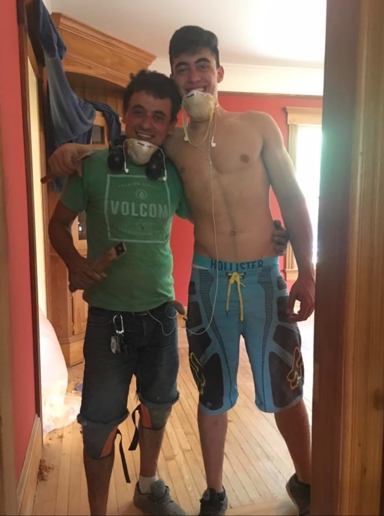 Ademir and Eduardo — AXO Floors family team